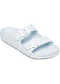 Sandale Quiksilver "Embark", Herren, Gr. 10 (43), blau (ice flow), Obermaterial:Obermaterial: Synthetikmaterial / Au&szlig;ensohle: EVA;, Schuhe Sandale