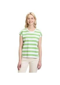 Kurzarmshirt Betty Barclay "Damen mit Streifen", Damen, Gr. 38, gr&uuml;n (wei&szlig;, gr&uuml;n), Jersey, Obermaterial: 95% Baumwolle, 5% Elasthan, gerade normal, Rundhals, Shirts, Materialmix