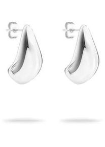 Paar Ohrstecker Tamaris "Schmuck Geschenk Edelstahl Ohrringe Organic Shapes", silber (silberfarben), Ohrringe, Damen, Edelstahl