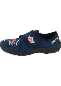 Hausschuh Lico "Hausschuh Sweet Boy", Kinder, Gr. 29, blau, Synthetik, Schuhe Hausschuh