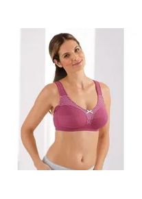 Entlastungs-BH, Damen, Gr. 105, Cup E, lila (erika), 82% Polyamid, 18% Elasthan, BHs Entlastungs-BH