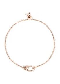 Armband ECHTZEIT "Schmuck Geschenk Edelstahl Armkette Like Diamonds Tropfen", rosa (ros&eacute;goldfarben, kristallwei&szlig;, kristallwei&szlig;), Armb&auml;nder, Damen, 22cm, Edelstahl, Armband, mit Zirkonia (synth.)