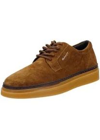 Sneaker Gant "Gant Sneaker Veloursleder", Herren, Gr. 45, braun, Veloursleder, Schuhe Sneaker