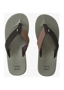 Sandale Billabong "All Day Impact", Herren, Gr. 7(40), gr&uuml;n (olive), Obermaterial:55% EVA 20% PU 20% TPR 5% TEX;, Schuhe Sandale