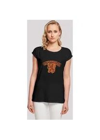 T-Shirt F4NT4STIC "Harry Potter Gryffindor Sport Emblem", Damen, Gr. 3XL, schwarz, Obermaterial: 100% Baumwolle, regular fit, Rundhals, ohne B&uuml;ndchen, Shirts T-Shirt, Damen,Premium Merch,Regular-Fit,Kurze &Auml;rmel,Bedruckt