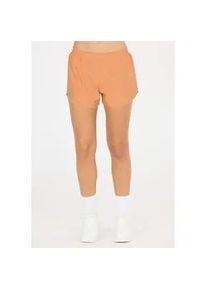 ENDURANCE ATHLECIA Shorts ATHLECIA "Arilay", Damen, Gr. 34, EURO-Gr&ouml;&szlig;en, rot (apricot), 91% Polyester, 9% Elasthan, unifarben, kurz, Hosen Shorts, mit bequemem 4-Wege-Stretch