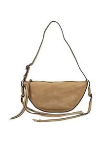 Henkeltasche Dolce Vita "Dolce Vita Taschen Veloursleder", Damen, Gr. onesize, beige, Veloursleder, Taschen