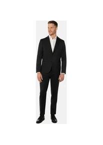 Anzug Thomas Goodwin "Anzug", Herren, Gr. 46, Normalgr&ouml;&szlig;en, grau (anthrazit), 100% Wolle, unifarben, regular fit, Anz&uuml;ge, im Modern-Fit