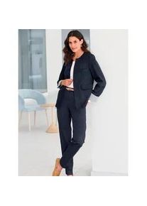 Schlupfbluse Inspirationen, Damen, Gr. 48, beige (ecru), 100% Lyocell, unifarben, Rundhals, Blusen Schlupfbluse