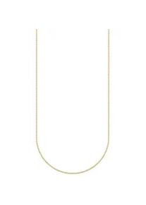 Collierkettchen Firetti "Schmuck Geschenk Silber 925 Rundankerkettengl. in mehreren Breiten" Gr. 40, gold (gelbgoldfarben), Halsketten, Damen, 40, Silber 925 (Sterlingsilber), B: 1,1mm, Made in Germany, B:1,1mm