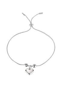 Armband "Herz", Damen, Gr. Silber 925 (Sterlingsilber), silber (silbern), Collezione Alessandro, Armb&auml;nder Armband