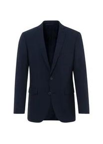 Baukastensakko Thomas Goodwin "7834-0-44025", Herren, Gr. 114, blau (navy), 54% Wolle, 43% Polyester, 3% Elasthan, unifarben, figurbetont, Sakkos