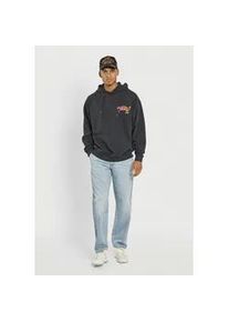 REDEFINED REBEL EST. 2013 Sweatshirt REDEFINED REBEL "Redefined Rebel Sweat RRMemphis Sweat", Herren, Gr. XL, schwarz flame, Fleece, 100% Baumwolle, lang, R&uuml;ckenausschnitt, Sweatshirts Sweatshirt