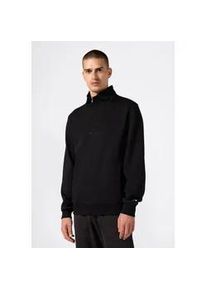 Sweatshirt Champion, Herren, Gr. L (52/54), schwarz (nbk), Obermaterial: 70% Baumwolle, 30% Polyester, Sweatshirts Sweatshirt