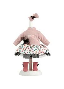 Puppenkleidung LLORENS "Kleiderset T&uuml;t&uuml; mit Blumen, 35 cm", bunt, Puppenkleidung, Kinder