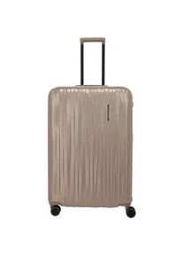 Hartschalen-Trolley Travelite "BARBARA & Travelite BARBARA NOVELTY, verschiedene Gr&ouml;&szlig;en und Farben", Damen, Gr. B/H/T: 49cm x 75cm x 31cm 104 l, satin, Polycarbonat, unifarben, Koffer, Hartschalen-Kofferset Reisegep&auml;ck Volumenerweiterung bei M