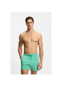 Badeshorts BOSS "Iconic", Herren, Gr. L (52), N-Gr, gr&uuml;n (bright gr&uuml;n 321), Microfaser, Obermaterial: 100% Polyester, Badehosen Badeshorts, mit Ges&auml;&szlig;tasche