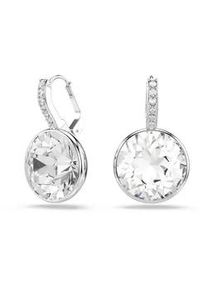 Paar Ohrh&auml;nger Swarovski "Schmuck Geschenk Millenia Ohrringe", silber (metallfarben, kristallwei&szlig;, kristallwei&szlig;), Ohrringe, Damen, Metall, mit Swarovski Kristall