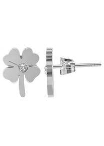 Adelia&acute;s Paar Ohrh&auml;nger ADELIA ́S "Damen Ohrstecker aus poliertem Edelstahl", silber, Ohrringe, Damen, Damen, Edelstahl