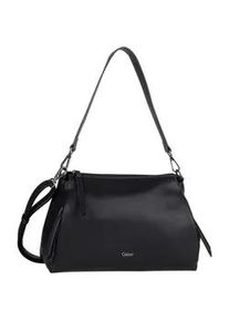 Hobo Gabor "Jenny", Damen, Gr. B/H/T: 32cm x 20cm x 11cm, schwarz, Polyurethan, Taschen Hobo, besonders weiche leichte Modelle aus soft genarbtem Lederimitat