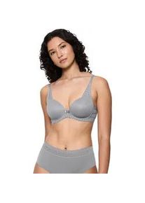 B&uuml;gel-BH Triumph "Aura Spotlight T", Damen, Gr. 80, Cup B, grau shadow, Microtouch, Obermaterial: 59% Polyethylen, 35% Polyamid, 6% Elasthan, BHs B&uuml;gel-BH, moderne Spitze, weich, leicht gepolstert, Spacer-Cups