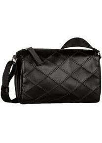 Umh&auml;ngetasche Tom Tailor "Skylar", Damen, Gr. B/H/T: 23cm x 16cm x 8cm, schwarz, Polyurethan, Taschen Umh&auml;ngetasche, Konkav gestepptes Kunstleder, feines Gewebeband und Reflektelemente