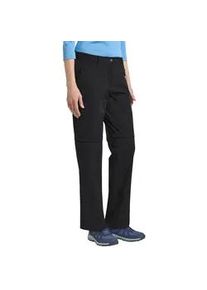 Zip-off-Hose Jack Wolfskin "PICO TRAIL ZIP OFF PANTS W", Damen, Gr. 38, schwarz, Obermaterial: 100% POLYESTER; Futter: 100% POLYESTER, Hosen