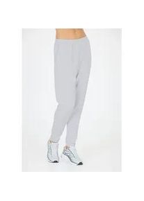 Sporthose Endurance "Jade", Herren, Gr. 40, EURO-Gr&ouml;&szlig;en, wei&szlig; (hellgrau), 51% Polyester, 44% Modal, 5% Elasthan, unifarben, lang, Hosen Sporthose, aus superweicher Materialmischung