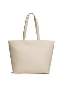 Tragetasche Tommy Hilfiger "TH LOGOTAPE TOTE", Damen, Gr. B/H/T: 42cm x 30cm x 17cm, beige, Lederimitat, Taschen, Damen Shopper, Umh&auml;ngetasche mit Logoschriftzug