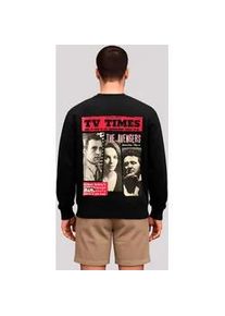 Sweatshirt F4NT4STIC "TV Times The Avengers 1961 Cover", Herren, Gr. XS, schwarz, Obermaterial: 80% Baumwolle, 20% Polyester, regular fit, Rundhals, ohne B&uuml;ndchen, Sweatshirts Sweatshirt, Premium Qualit&auml;t