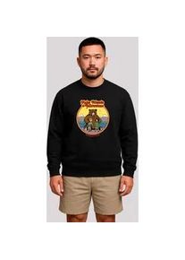 Sweatshirt F4NT4STIC "US National Parks Make Friends At Yellowstone", Herren, Gr. S, schwarz, Obermaterial: 80% Baumwolle, 20% Polyester, regular fit, Rundhals, ohne B&uuml;ndchen, Sweatshirts Sweatshirt, Premium Qualit&auml;t