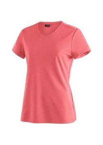 Funktionsshirt Maier Sports "Trudy", Damen, Gr. 44, rosa (altrosa), 100% Polyester, Rundhals, Shirts Funktionsshirt, Damen T-Shirt, Kurzarmshirt f&uuml;r Wandern und Freizeit