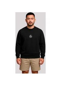 Sweatshirt F4NT4STIC "Knut & Jan Scribble Logo", Herren, Gr. XXL, schwarz, Obermaterial: 80% Baumwolle, 20% Polyester, regular fit, Rundhals, ohne B&uuml;ndchen, Sweatshirts Sweatshirt, Premium Qualit&auml;t, Knut & Jan Hamburg