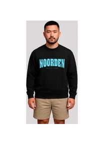 Sweatshirt F4NT4STIC "Knut & Jan Hamburg Noorden Collegiate", Herren, Gr. XXL, schwarz, Obermaterial: 80% Baumwolle, 20% Polyester, regular fit, Rundhals, ohne B&uuml;ndchen, Sweatshirts Sweatshirt, Premium Qualit&auml;t, Knut & Jan Hamburg