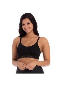 Bustier MAGIC BODYFASHION, Damen, Gr. M, N-Gr, schwarz (schwarz lace), Obermaterial: 93% Polyamid, 7% Elasthan, BHs Bustier, Weiche Spitze unterhalb der Brust f&uuml;r einen eleganten Look