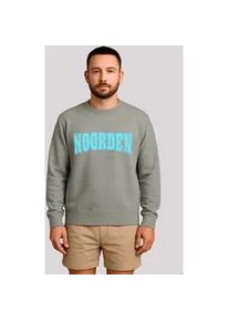 Sweatshirt F4NT4STIC "Knut & Jan Hamburg Noorden Collegiate", Herren, Gr. XXL, grau (grau melange), Obermaterial: 80% Baumwolle, 20% Polyester, regular fit, Rundhals, ohne B&uuml;ndchen, Sweatshirts Sweatshirt, Premium Qualit&auml;t, Knut & Jan Hamburg