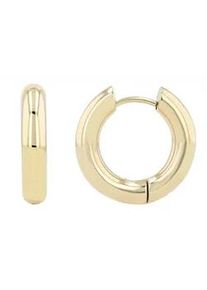 Adelia&acute;s Paar Creolen ADELIA ́S "Unisex Creolen aus Edelstahl &Oslash; 13 mm", silber, Ohrringe, Damen, Unisex, Edelstahl