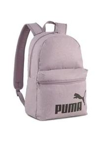 Rucksack Puma "PHASE BACKPACK III", plum jam, heather, Rucks&auml;cke, Damen, Netz, Polyester, gemustert, Rucksack, f&uuml;r Erwachsene, sportlicher Stil, mit ger&auml;umigem Hauptfach
