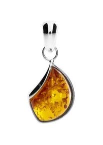 Kettenanh&auml;nger OSTSEE-SCHMUCK "OSTSEE-SCHMUCK Anh&auml;nger Jula 23 mm Anh&auml;nger Jula 23 mm", wei&szlig;, Schmuckanh&auml;nger, Damen, 23 x 11mm, Silber 925 (Sterlingsilber), 1,4 g, Kettenanh&auml;nger