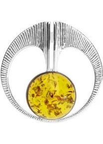 Kettenanh&auml;nger OSTSEE-SCHMUCK "OSTSEE-SCHMUCK Anh&auml;nger Gleiter-Torid Anh&auml;nger Gleiter-Torid", wei&szlig;, Schmuckanh&auml;nger, Damen, 30mmrund, Silber 925 (Sterlingsilber), 6,1 g, Kettenanh&auml;nger