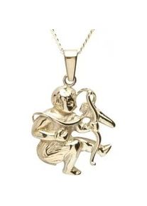 Kette mit Anh&auml;nger OSTSEE-SCHMUCK "OSTSEE-SCHMUCK Kette mit Anh&auml;nger Tierkreiszeichen Sch&uuml;tze" Gr. 42, gold, Halsketten, Damen, 42cm, Gelbgold 333, L: 42