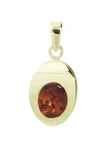 Kettenanh&auml;nger OSTSEE-SCHMUCK "OSTSEE-SCHMUCK Anh&auml;nger Jessie Anh&auml;nger Jessie", gelb, Schmuckanh&auml;nger, Damen, 25 x 11mm, Gelbgold 333, 1,1 g, Kettenanh&auml;nger