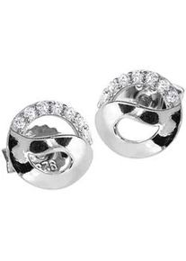 Paar Ohrstecker OSTSEE-SCHMUCK "OSTSEE-SCHMUCK Ohrstecker Romina Ohrstecker Romina", wei&szlig;, Ohrringe, Damen, 7mm rund, Silber 925 (Sterlingsilber)