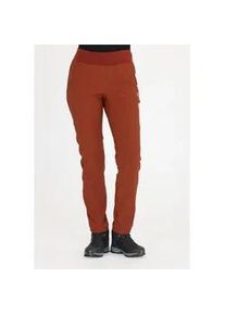 Softshellhose WHISTLER "Vera", Damen, Gr. 42, EURO-Gr&ouml;&szlig;en, braun, 92% Polyamid, 8% Elasthan, unifarben, Hosen Softshellhose, aus strapazierf&auml;higem Material