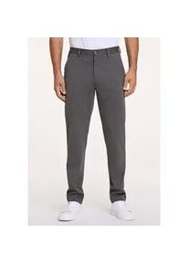 Stoffhose LINDBERGH "Stoffhose Slim Fit", Herren, Gr. L, schwarz (schwarz mel), Obermaterial: 75% Polyester, 22% Viskose, 3% Elasthan; Futter: 100% Polyester, unifarben, slim fit, Hosen Stoffhose