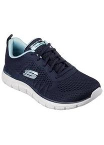 Sneaker Skechers "TRACK-NEW STAPLE", Damen, Gr. 35, blau (navy, blau), Textil, Schuhe Sneaker, Freizeitschuh in veganer Verarbeitung