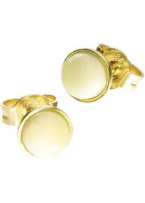 Paar Ohrstecker OSTSEE-SCHMUCK "OSTSEE-SCHMUCK Ohrstecker Classic 5 mm Ohrstecker Classic 5 mm", gelb, Ohrringe, Damen, 6mm, Gelbgold 585