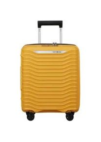 Hartschalen-Trolley Samsonite "UPSCAPE, verschiedene Gr&ouml;&szlig;en und Farben", Gr. B/H/T: 36cm x 45cm x 20cm 28 l, gelb, Polypropylen, Koffer, Handgep&auml;ck-Koffer TSA-Zahlenschloss Volumenerweiterung