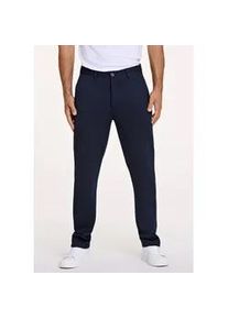 Stoffhose LINDBERGH "Stoffhose Slim Fit", Herren, Gr. XL, blau (navy), Obermaterial: 75% Polyester, 22% Viskose, 3% Elasthan; Futter: 100% Polyester, unifarben, slim fit, Hosen Stoffhose