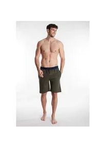 Bermudas Tom Tailor "Dallas", Herren, Gr. 50 (M), N-Gr, gr&uuml;n, Web, Obermaterial: 65% Baumwolle, 30% Polyester, 5% Elasthan, kniefrei, Hosen Bermudas, Kordelzug, Seitentaschen, bequem, atmungsaktiv, locker, Baumwollmix